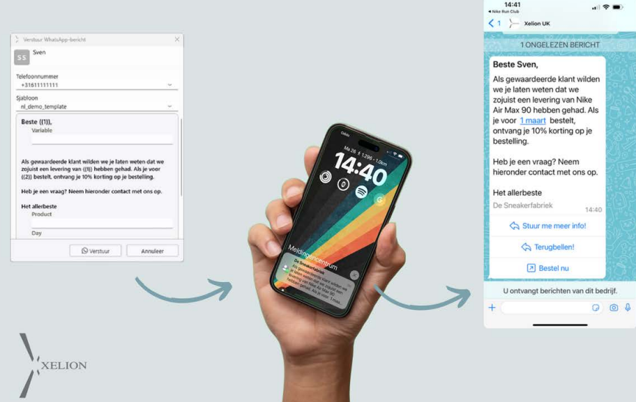 Xelion presenteert integratie met WhatsApp