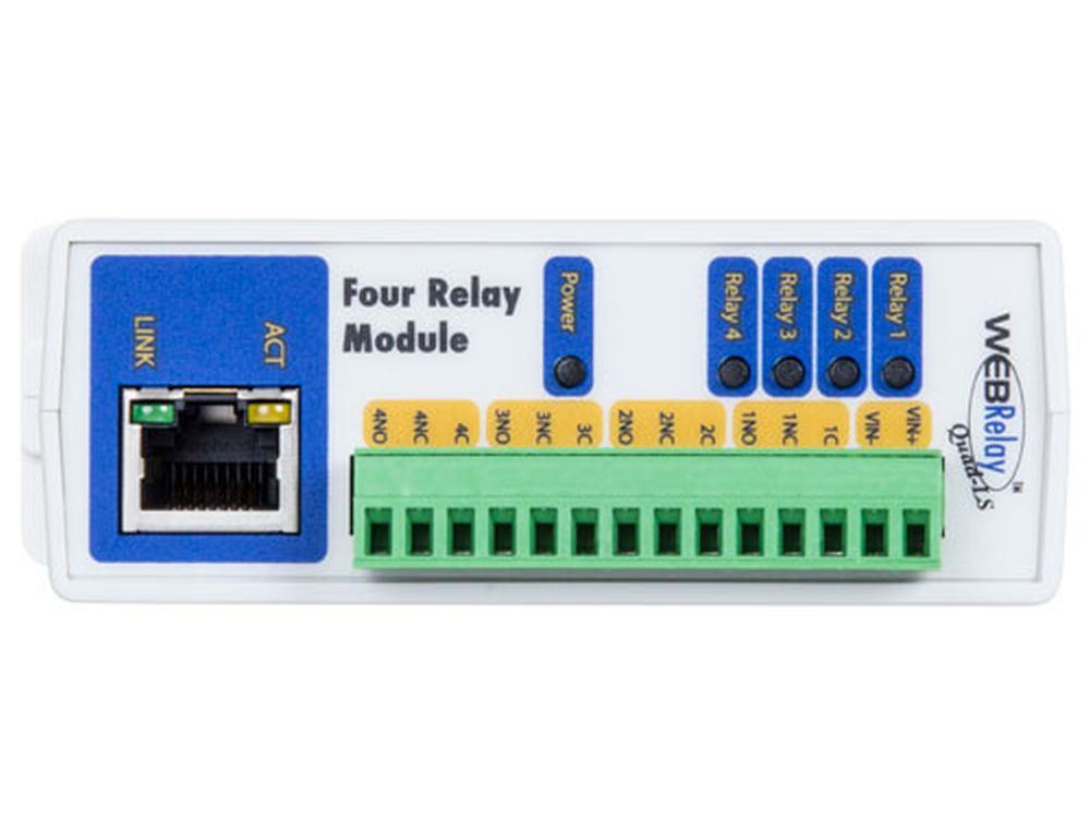 Afbeelding IP-Quad Webrelais (PoE)