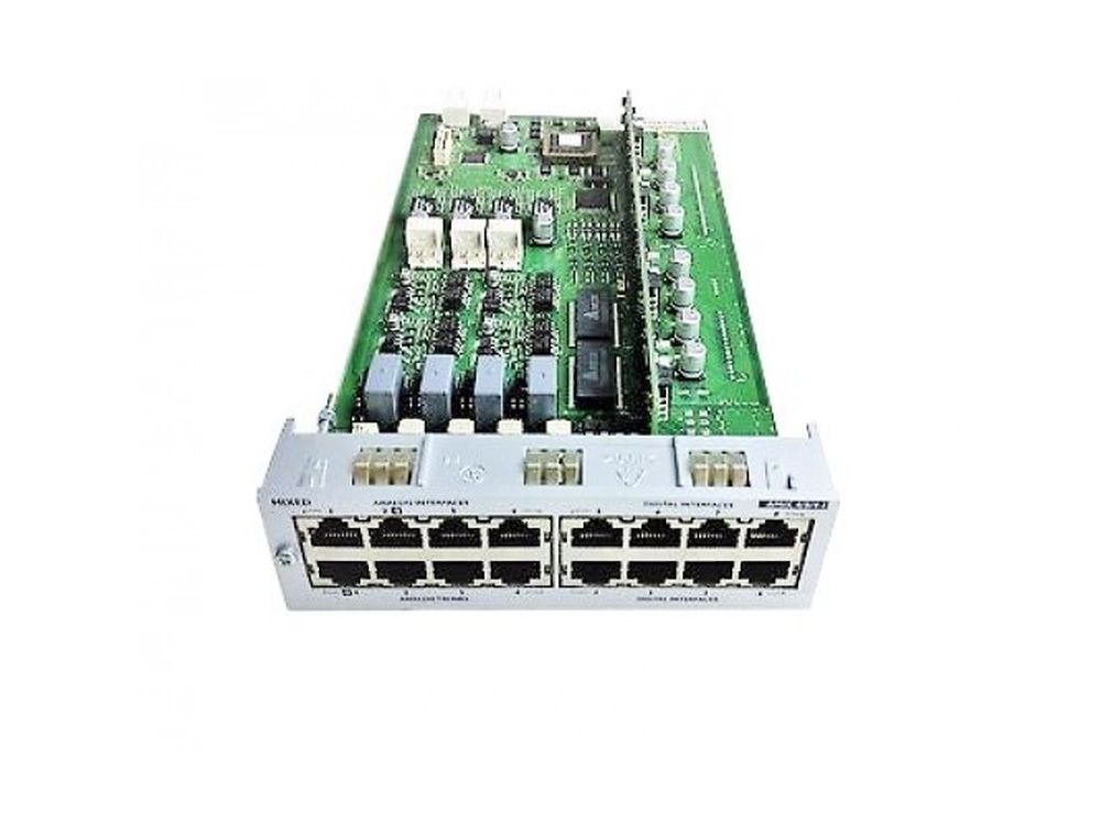 Afbeelding Analog mixed board AMIX4/8/4-1 with 4 analog trunk 8 Reflexes portsand 4 analog sets ports