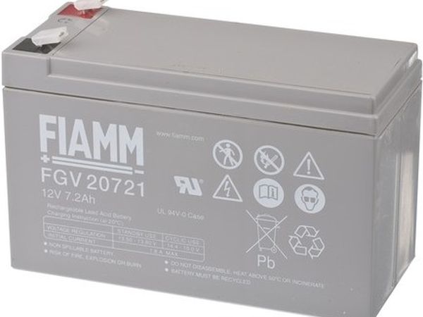 Afbeelding 7AH/12V battery