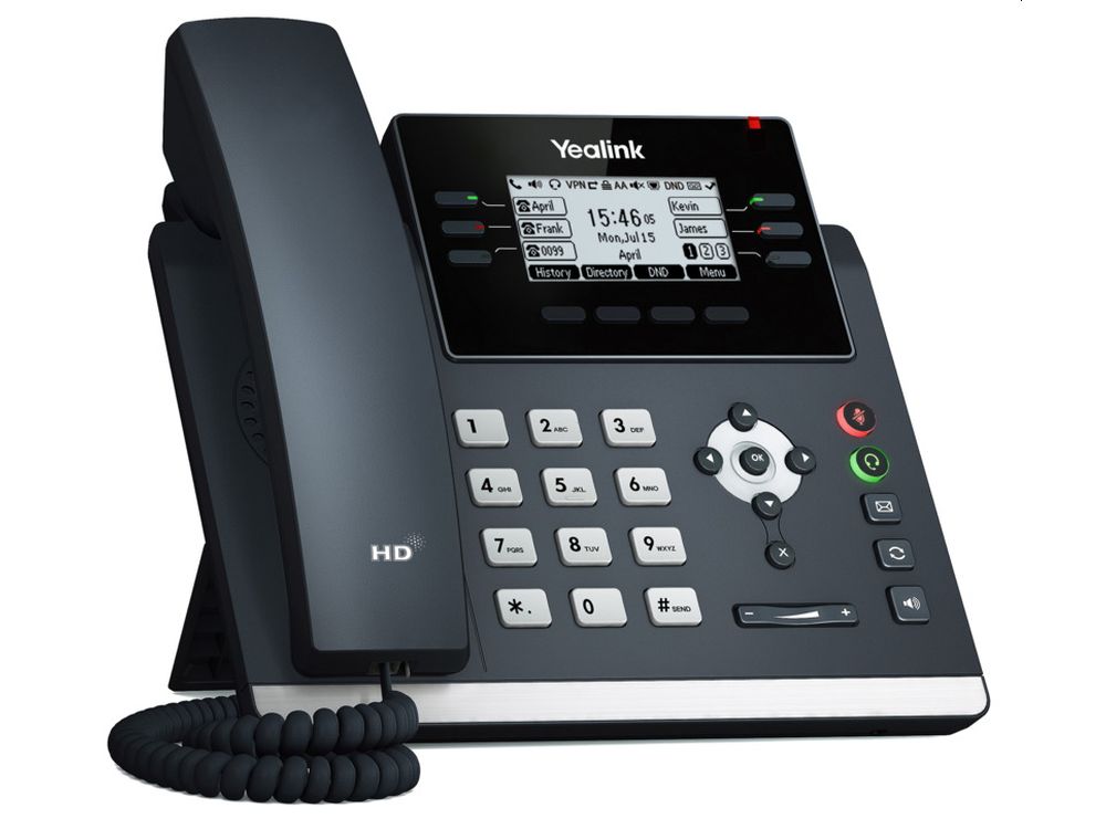 Afbeelding Yealink SIP-T42U VoIP telefoon (opvolger T41S/T42S) | T4U