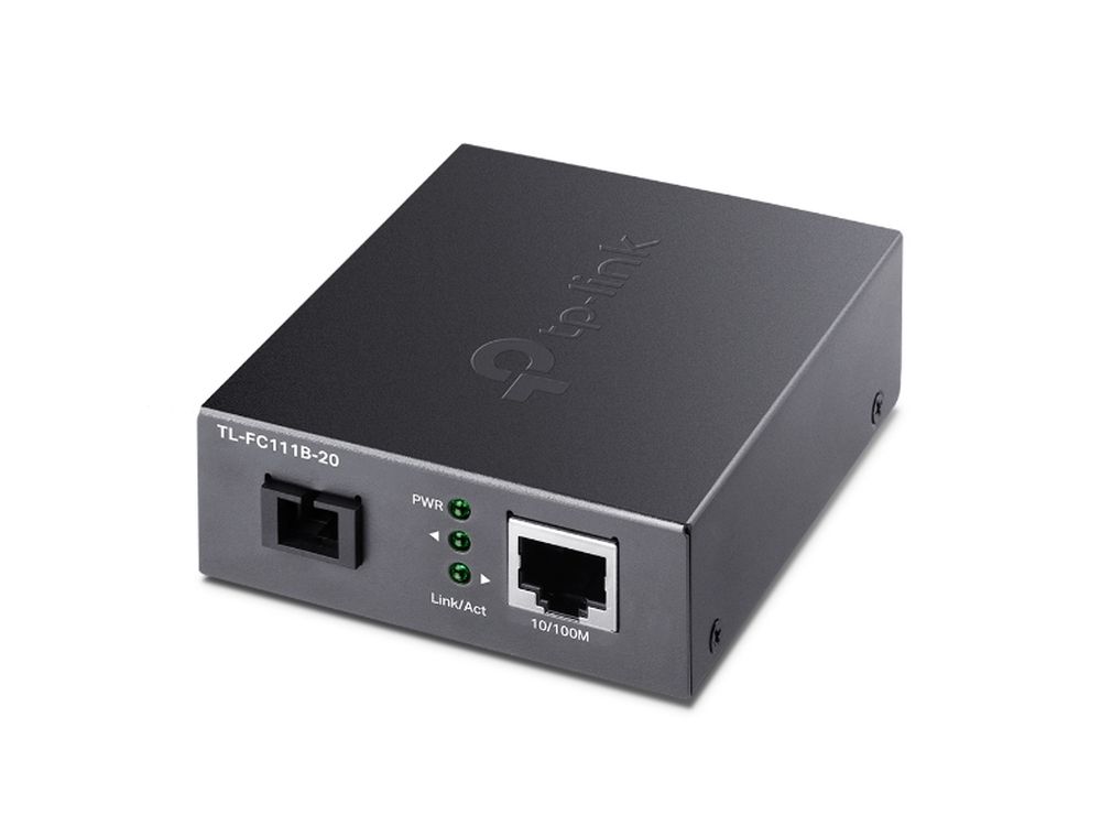 Afbeelding 10/100 Mbps RJ45 to 100 Mbps Single-mode SC  WDM Bi-Directional Fiber Converter