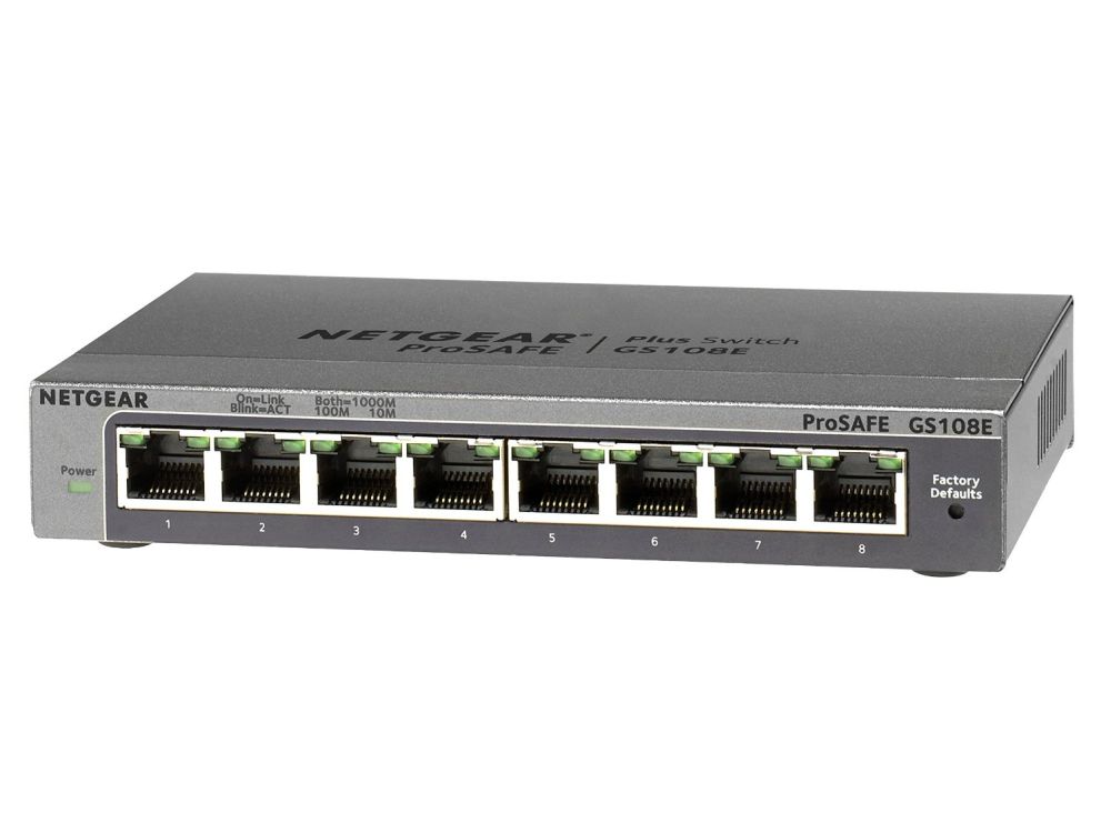 Afbeelding 8-port Gigabit 10/100/1000 Mbps desktop