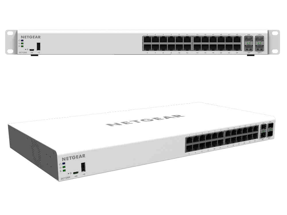 Afbeelding Insight GC728x 24-poorts smart cloud switch
