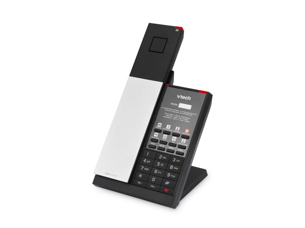 Afbeelding NG-A3411 Silver Black (6 Programmable Keys) 1-Line Analog Cordless Phone, Battery BU, 6 Keys