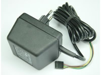 Afbeelding Adapter AC 220/12/48V tbv interf 4,6,8,9 for oldtype interfaces 5 pol. connector