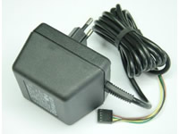 Afbeelding Adapter AC 220/12/48V tbv interf 4,6,8,9 for oldtype interfaces 5 pol. connector