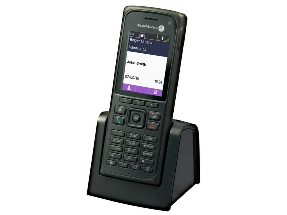 Afbeelding 8262 DECT Handset, contains battery and Belt clip and belt clip