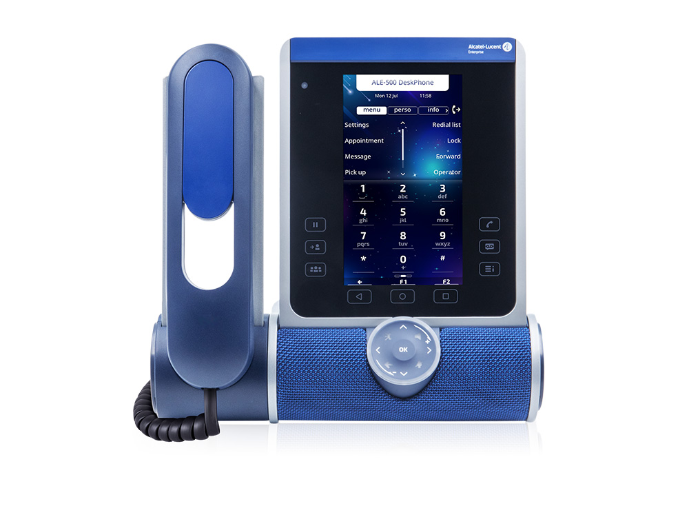 Afbeelding ALE-500 Dual Gigabit Ethernet Enterprise DeskPhone