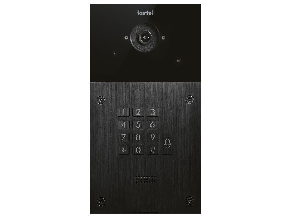 Afbeelding Doorphone Entry IP met 2 SIP clients met camera 264X155 t.b.v. uitbreiding kit