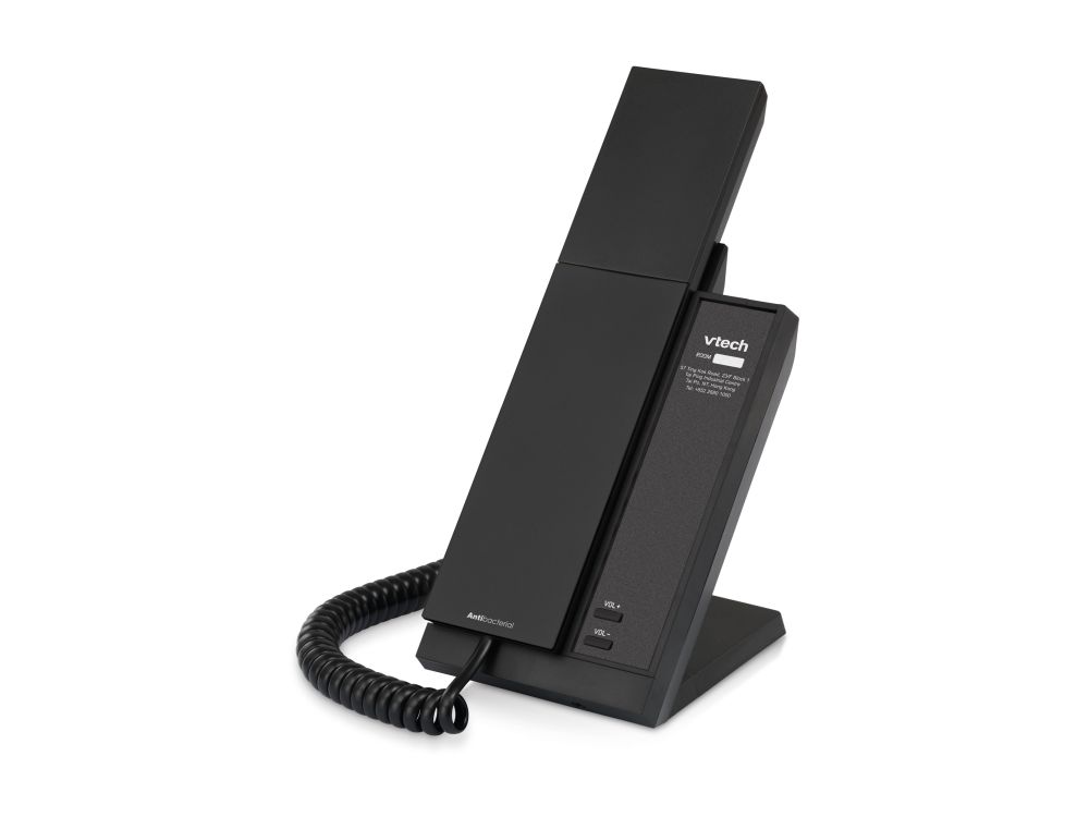 Afbeelding NG-A3100 Matte Black 1-Line Analog Corded Lobby Phone