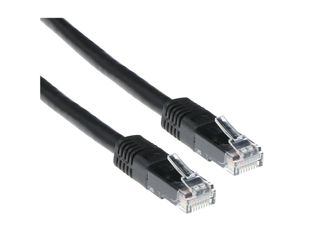 Afbeelding UTP patchcable black 0.5 m