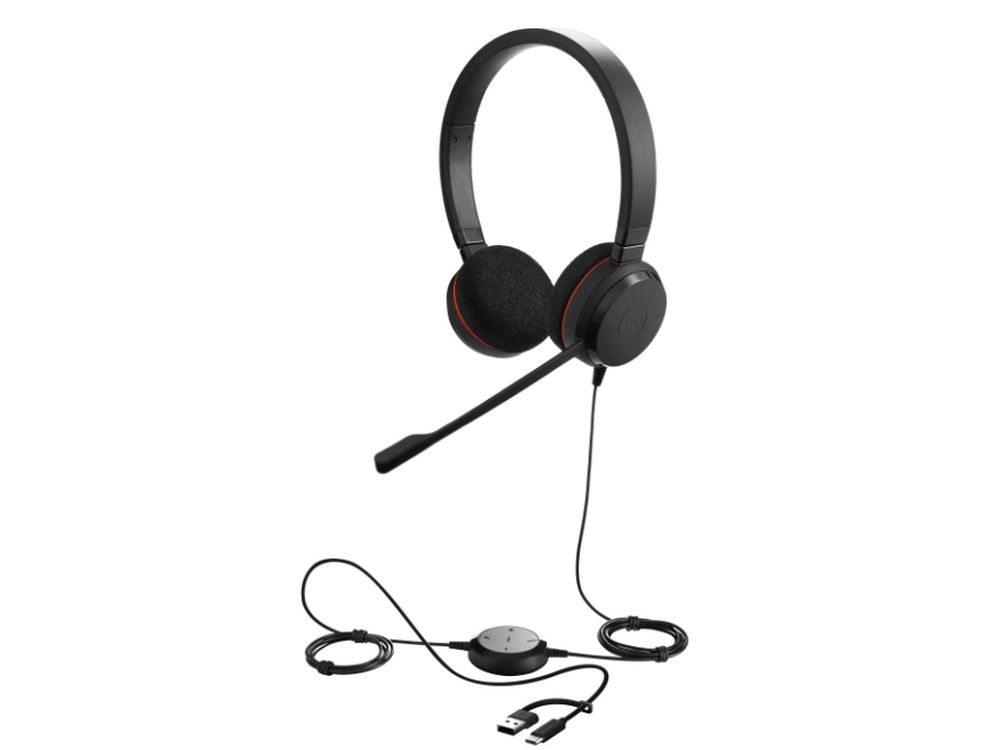 Afbeelding Jabra Evolve 20 SE, USB C/A, MS Stereo