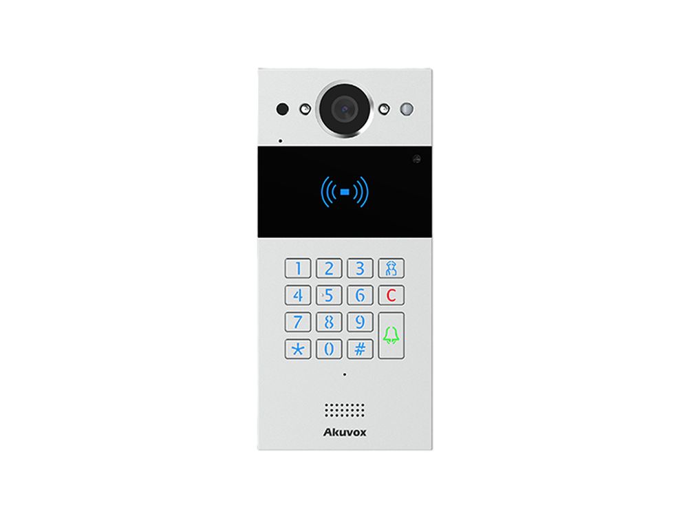 Afbeelding Akuvox R20K Intercom met keypad, incl. opbouw set