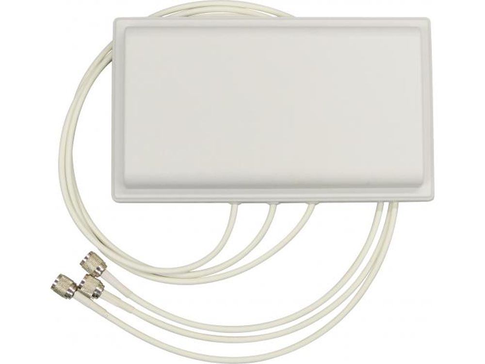 Afbeelding 6 dBi Three Lead Patch Wi-Fi Antenna with RPSMA Plug Connector