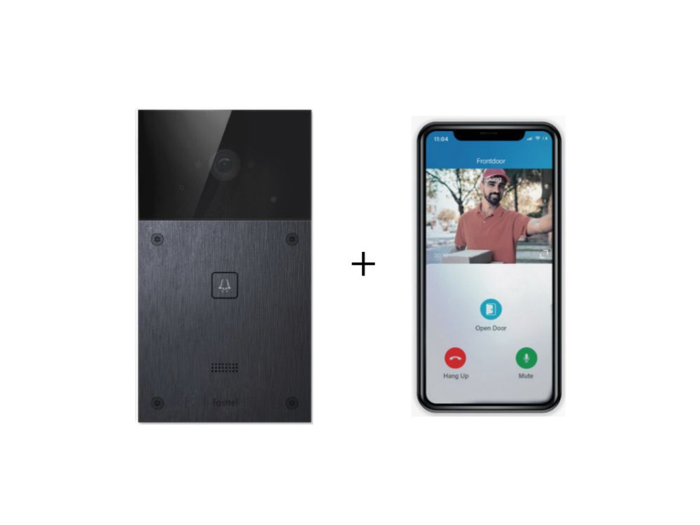 Afbeelding Doorphone  Entry FT600VC INCL. 4 Apps 264x155