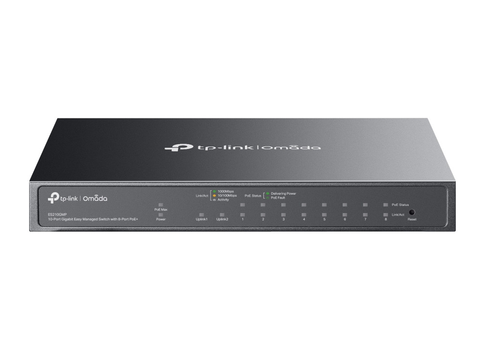 Afbeelding Omada 10-Port Gigabit Easy Managed Switch with 8-Port PoE+