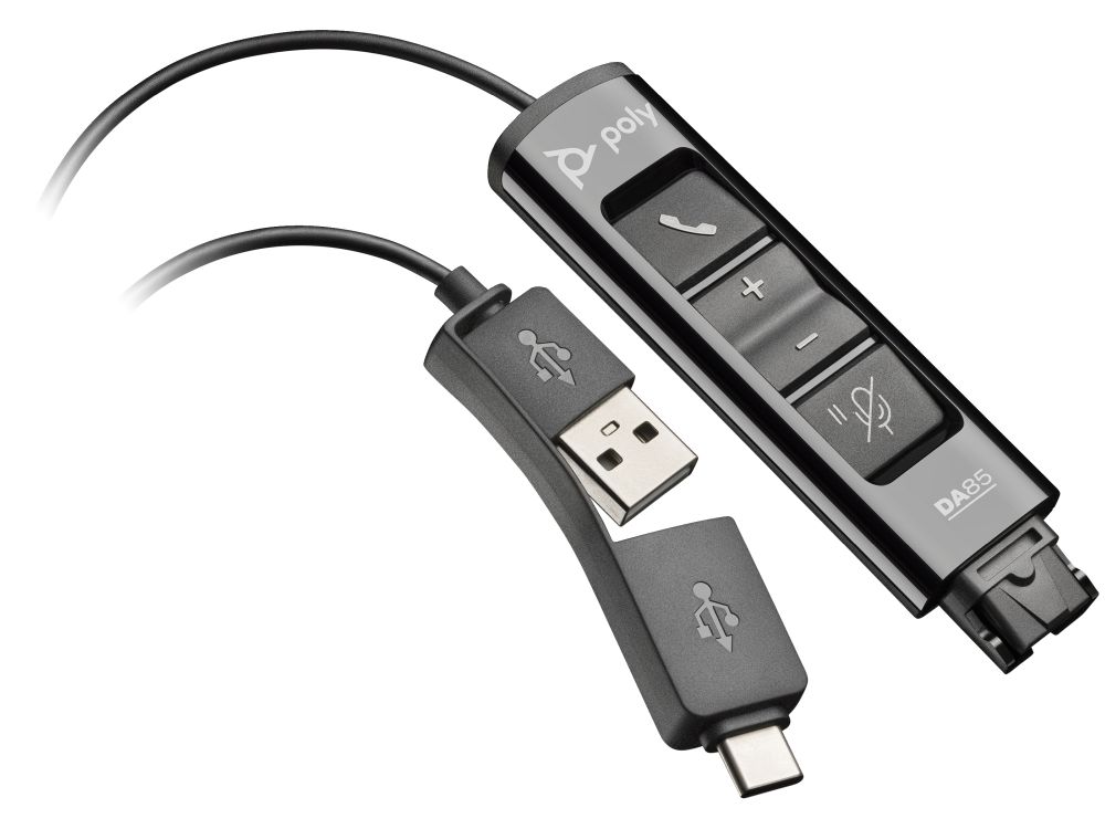 Afbeelding POLY DA85-M Koptelefoon accessoire - Zwart