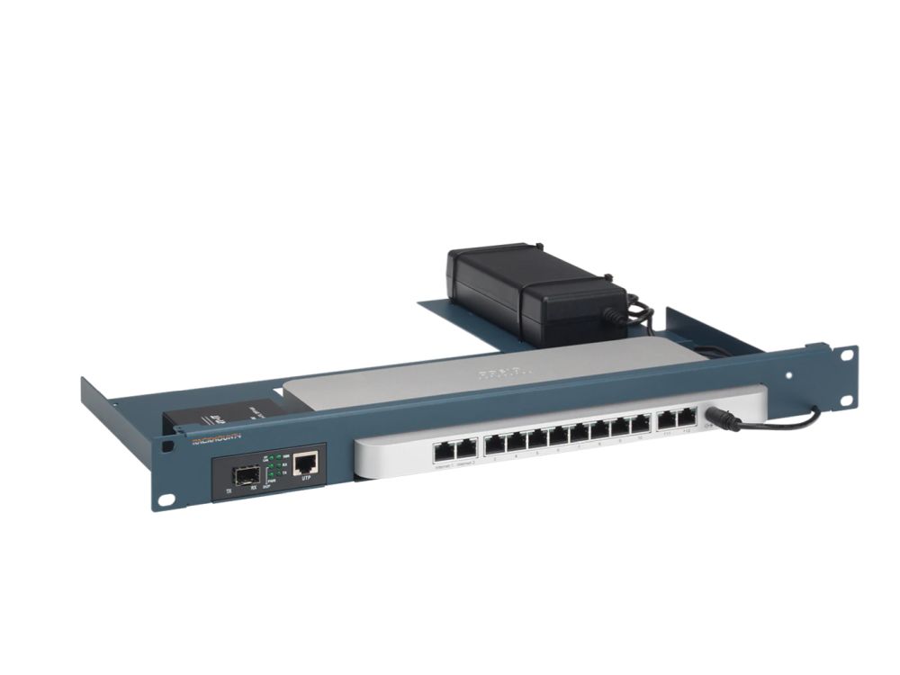 Afbeelding Rackmount Meraki MX68 & MX75 w Media Convertor