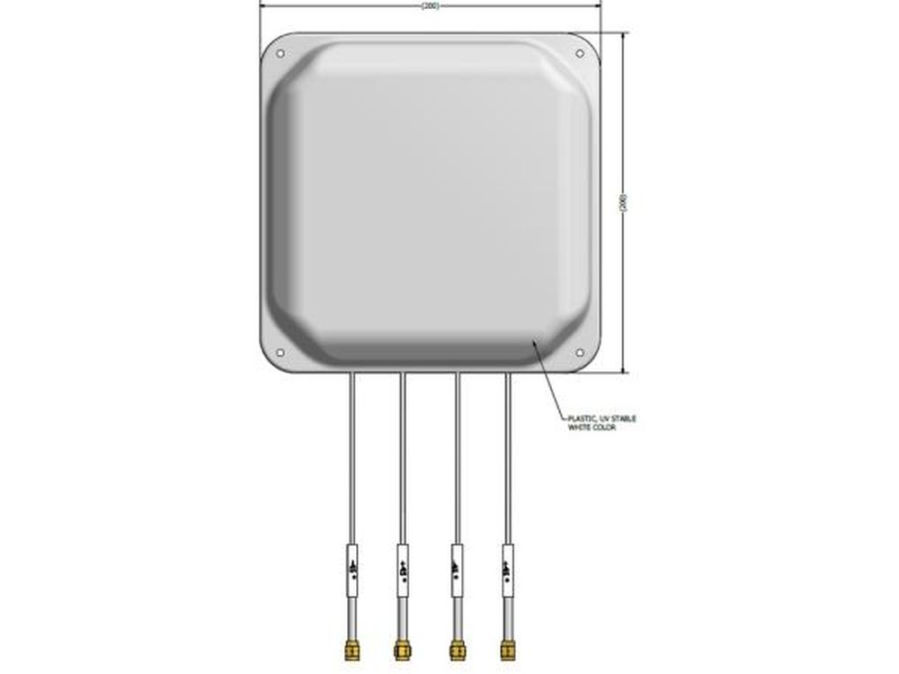 Afbeelding 4-in-1 WiFi Antenna, 2,4 & 5 GHz