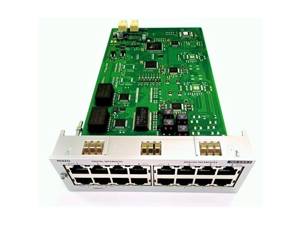 Afbeelding ISDN mixed board / 2 T0 + 4 UAI + 4 SLI - x