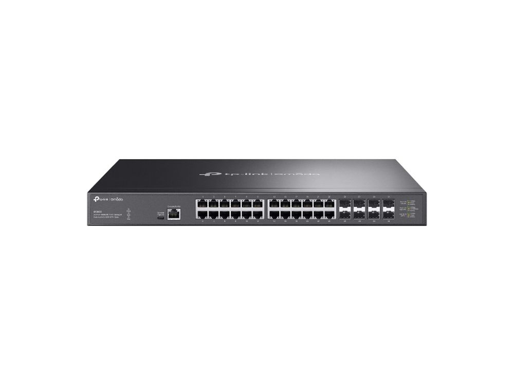 Afbeelding SX3832 Omada 24-Port 10GBASE-T L2+ Managed Switch with 8 10GE SFP+ Slots