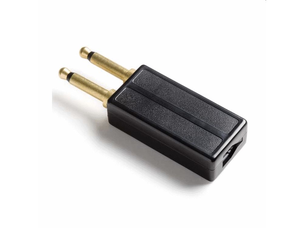 Afbeelding 2-prong jack PJ 327 with modular 4/4 Western socket; fi. for Lucent Callmaster
