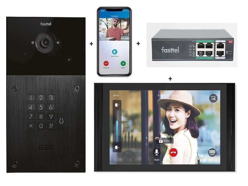 Afbeelding Videokit Doorphone Entry+keypad 4 Apps/10