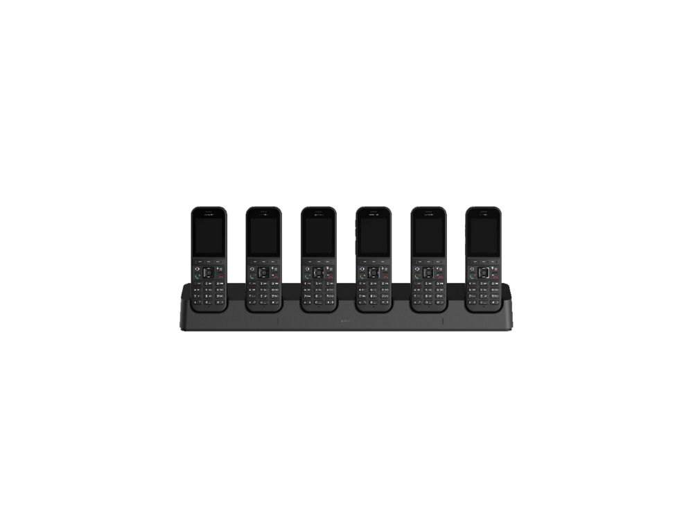 Afbeelding 6x Multi-Charger Power supply for all S Series DECT Handsets, UK Power Cable included