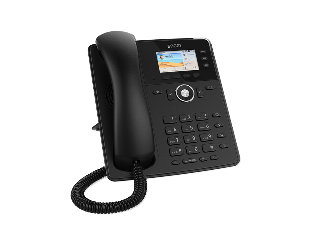 Afbeelding Global D717 Customized Desk Telephone Black