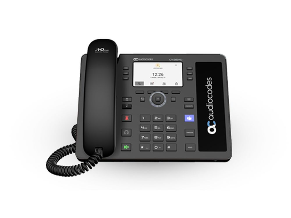 Afbeelding Teams C435HD-R IP-Phone PoE GbE black