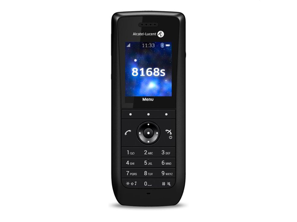 Afbeelding Alcatel-Lucent Enterprise 8168s WLAN Handset inclu includes set, battery, belt clip, regulatory sheet