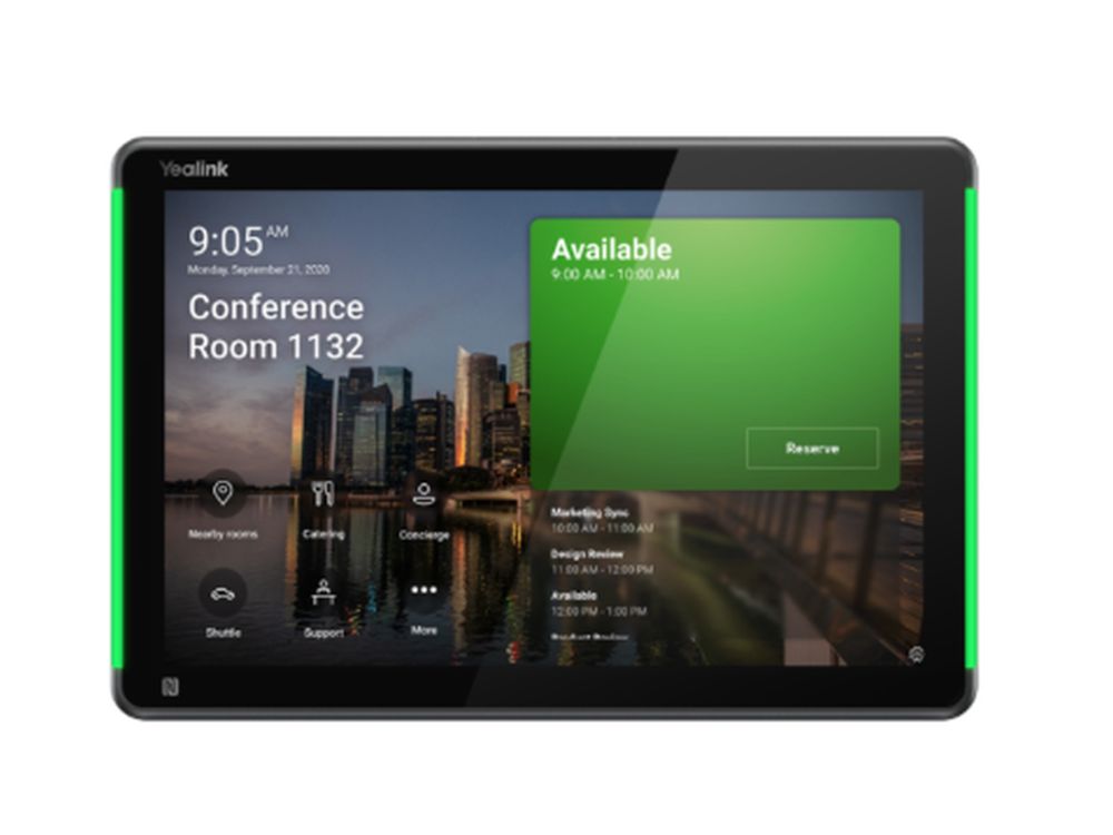 Afbeelding Yealink RoomPanel Plus zwarte voor Teams