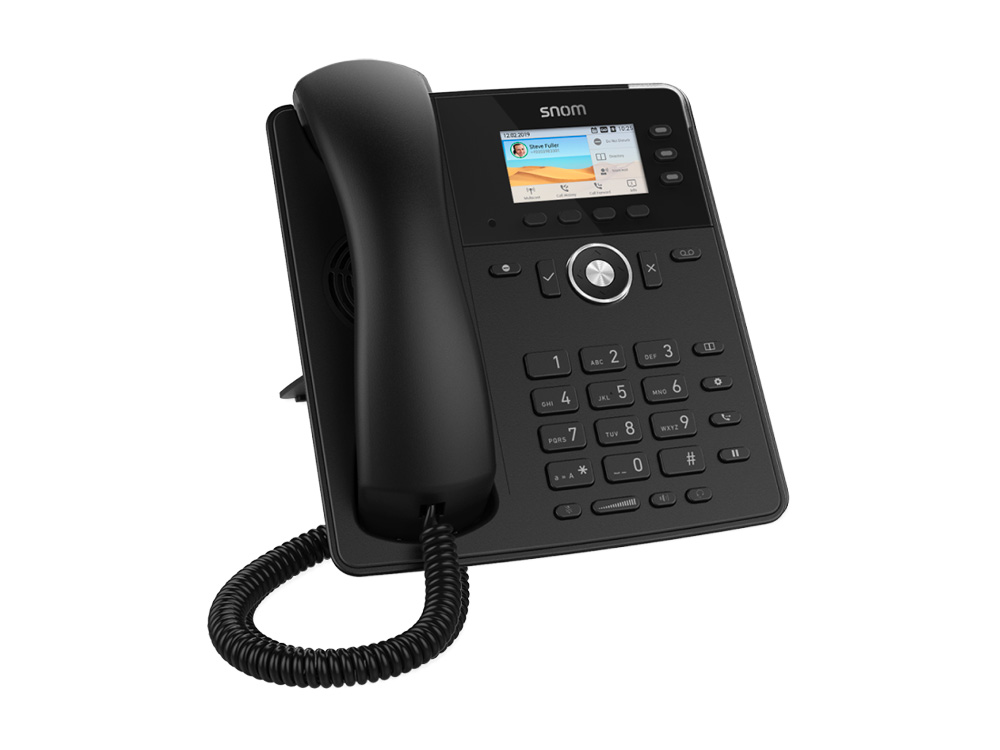 Afbeelding Snom D717 SIP-telefoon 6 accounts, zwarte versie