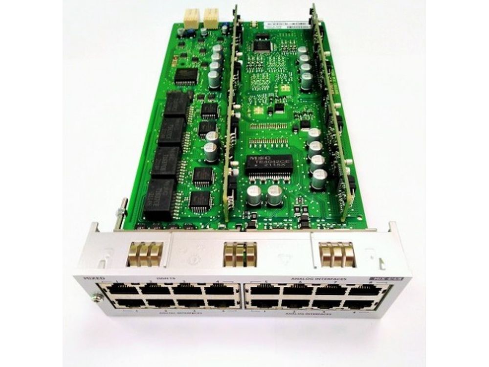 Afbeelding ISDN mixed board / 4 T0 + 4 UAI + 8 SLI - x