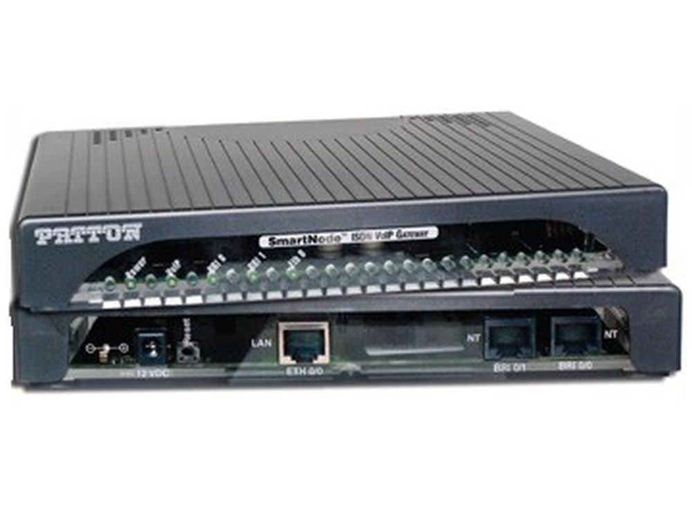 Afbeelding SmartNode VoIP GW, 2x BRI/So NT with phantom power, 2 VoIP