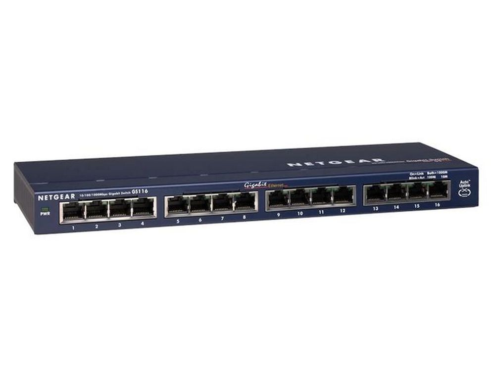 Afbeelding 16-Port Gigabit Switch (desktop)